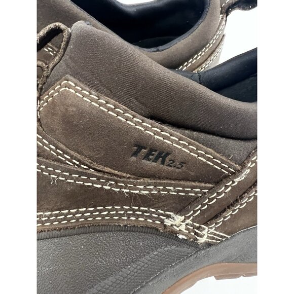 LL Bean Storm Chaser Tek 2.5 Boots Mens Sz 7 US Brown Slip On Outdoors Workwear - Picture 8 of 14